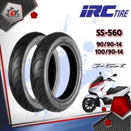 [ยางปี22] IRC : SS560 ขอบ14-15 สำหรับ PCX, Xmax, Forza, Aerox, Click150i ยางมอเตอร์ไซค์แบบไม่ต้องใช้ยางใน