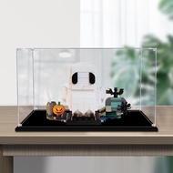 [Transparent Display Box] Acrylic Display Box Suitable for Lego 40351 Halloween Ghost Square Head Ab