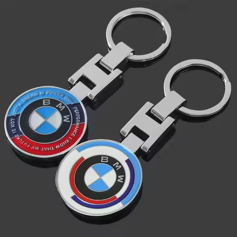 Car Emblem Keychain H Buckle Double-sided Key Ring For BMW G30 G32 G01 G02 G05 G06 G07 G26 G23 G22 F