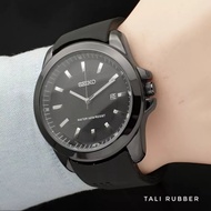 Jam Tangan Pria SEIKO Original Analog Tggl Aktf Tali Rubber Karet Waterproof