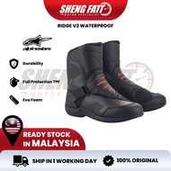 ALPINESTARS Ridge V2 Waterproof Motorcycle Superbike Riding Shoe Kasut Motor Alpinestar Boot Shoes P