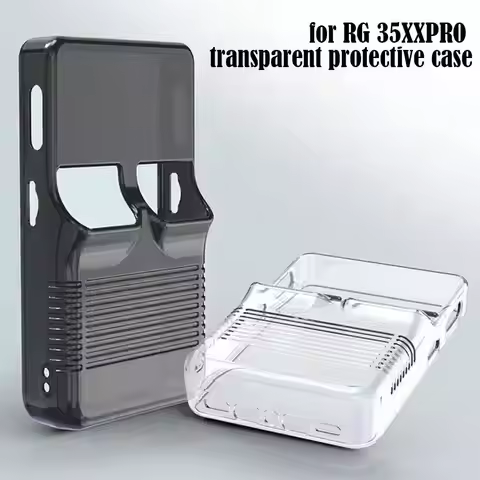 For RG35XX Pro Protective Case 2025 Premium Shockproof Cover for Ambernic Open-Source Handheld Conso