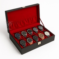 Exclusive Watch Box With Lock | Watch Box Contains 10 Jumbo