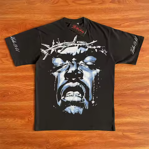 HS Wings of Liberty Printed Short-Sleeved T-Shirt