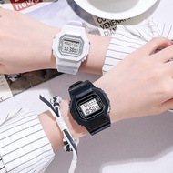 Korean Fashion Waterproof Digital Unisex DW5600 Sport Jewelry Watch Relo for Men Women W0097