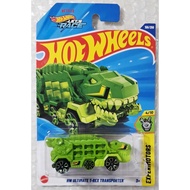 33HW Hot wheels Small HW Ultimate T-rex Transporter Card And Pack As Shown In The Picture.