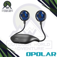 Neck Fan, OPOLAR 10000mAh Portable Personal Mini Neckband Fan, Battery Operated Fan Lasts 26 Hours, 6 Speeds Airflow