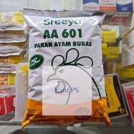 Sreeya AA 601 604 Pakan Ayam Buras 1 kg Starter Finisher Jago Bangkok