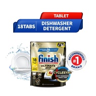 Finish Powerball Dishwasher Detergent Tablet All-In-One Ultimate Plus (18 tabs)