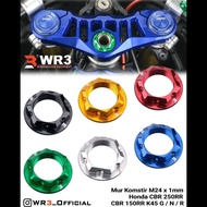 Steering Nut Upper Triangle Steering Nut WR3 Honda CBR 250RR 250 RR