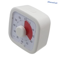 BLUEVELVET Visual Timer, Silent 60-Minute Countdown Timer, Convenient Visualization with Stand Stopw