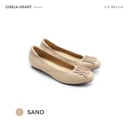 LA BELLA  รองเท้าคัชชูหนังแกะ รุ่น GISELA HEART 8 สี