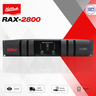 HOTROCK RAX-2800 Power Amplifier เพาเวอร์แอมป์ คลาส H 2CH 800 วัตต์ ขนาด 2U แอมป์ขยายเสียง แอมป์บ้าน