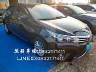 2015年TOYOTA ALTIS 1.8 黑