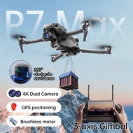 NEW P7 Max Drone 8K Camera GPS HD 5G WiFi FPV 3 Axis Gimbal EIS Professional Screen control Brushles
