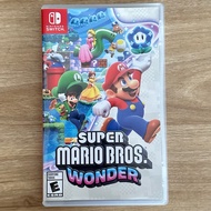 Nintendo Switch Super Mario Bros Wonder Used Physical Cartridges Games