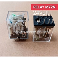 RELAY MY2N 24V 8 FEET RELAY MY2N 24VOLT 8PIN RELAY 24V MY2N 24VDC