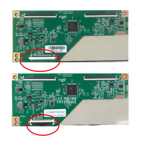 100% test 50 inch 58 inch logic board CC500PV5D CC580PV7D CC500PV7D CC580PV5D 4K