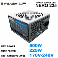 Power Supply 3POWER UP NERO 225 500W