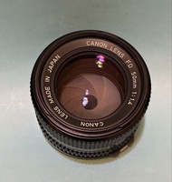 Canon FD 50mm f/1.4 大光圈鏡頭