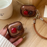 Case for Airpods 4 3 2 imd Soft pro 2 Coffee Drop Protection Airport 4 anc gen3 gen2 1