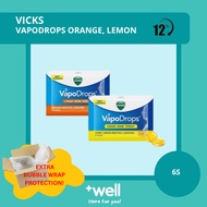 VICKS VAPODROPS ORANGE/LEMON