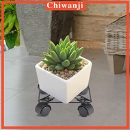 [Chiwanji] Plant Saucer Rolling Plant Stand with Multipurpose for Home Garden
