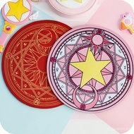 In Stock Cardcaptor Sakura Mouse Pad Dot Magic Circle Sakura Circle Cardcaptor Girl Peripheral  Saku