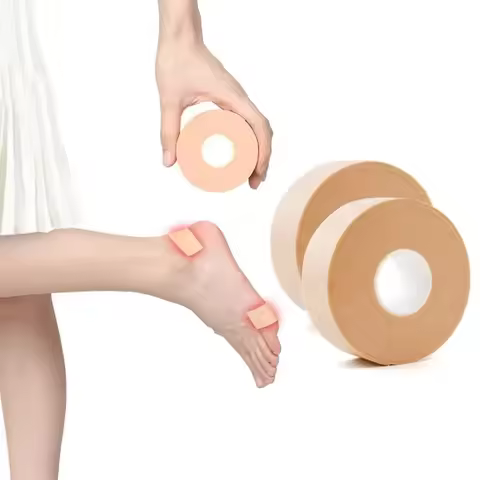 1/3/6Rolls Adhesive Blister Prevention Tape Blister Bandages for Toes Heels Foot Surfaces Fingers Mo