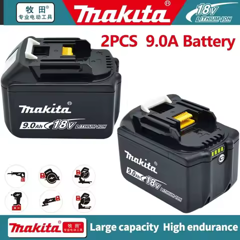 Makita BL1860 18V 6 Ah Rechargeable Battery With charger for Makita replacement battery BL1860B BL18