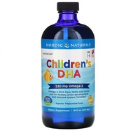 Nordic Naturals, Children's DHA, Ages 1-6, Strawberry