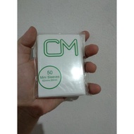 Cm TCG Card Sleeve 62x89 Mini Size 50 Sleeves VG Yugioh White