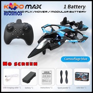 K500 MAX RC Foam Airplane - 2.4G WIFI Stunt Fighter with LED Lights