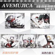 BanG Dream Transparent Card Ave Mujica Group Photo Cards Doloris Mortis Acrylic Pendant Timoris Amor