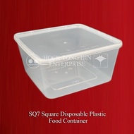 SQ7 Square Container with Lid * Bekas Plastik 3000ml