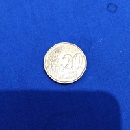 Koin 20 cent euro Belgium thn 2002