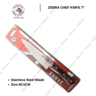 ZEBRA Chef Knife 7" Stainless Steel Blade