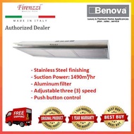 Firenzzi 90cm Built-in Stainless Steel Slim Cooker Hood FH-902 XP/SS