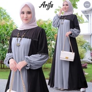 Dress Terbaru 2023 ARIFA DRESS CERUTY BABYDOLL Dress Wanita Kekinian Gamis Kondangan Simple Elegan