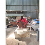 guitar chengal natural wood