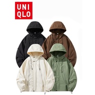 Uniqlo Versatile men's outdoor waterproof jacket windbreaker jacket flight jacket
