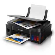 PRINTER CANON PIXMA G2010 NFUS INK TANK PRINT SCAN COPY BERWARNA HITAM PUTIH INKJET NORMAL BEKAS