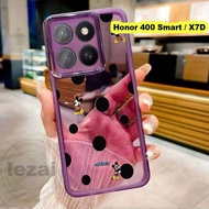 Casing Honor 400 Smart 400Smart 5G Case Honor X7D X7 d Casing Soft Shockproof Carton Clear Back Cove