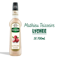 Mathieu Teisseire Lychee Syrup 700ml | Mathieu Teisseire น้ำเชื่อมกลิ่นลิ้นจี่ 700มล.