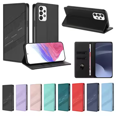 Leather Wallet Flip Case for Samsung Galaxy A42 A50 A51 A52 A53 A54 A55 A56 A70 A71 A72 A73 A81 A91 