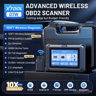 ZHIj warranty XTOOL D7W Bluetooth Diagnostic Tool All System Automotive Scanner Bi-Directional Contr