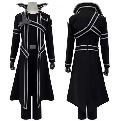 HOLOUN Sword Art Online SAO Anime Kirigaya Kazuto Kirito Cosplay Costume Cos Convention Gift Unisex 