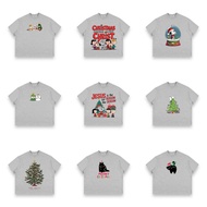 Laylastyle winter style Christmas boxy t-shirt 270gsm