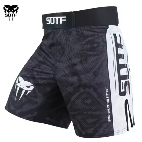 MMA Fitness Breathable Sports Ferocious MMA boxing shorts Tiger Muay Thai mma shorts fight shorts ki
