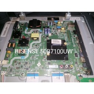 HISENSE 50B7100UW 50B7100 TV ALL IN 1 BOARD MAIN BOARD RIBBON LVDS IR POWER BUTTON